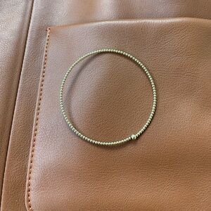 Enewton 2mm Gold Bead Bangle
